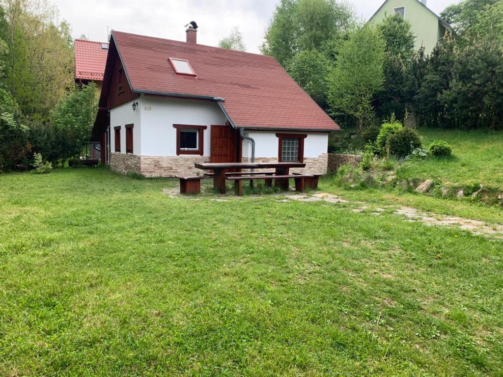 Hygge Chaloupka V Horach Villa Cesky Jiretin ภายนอก รูปภาพ